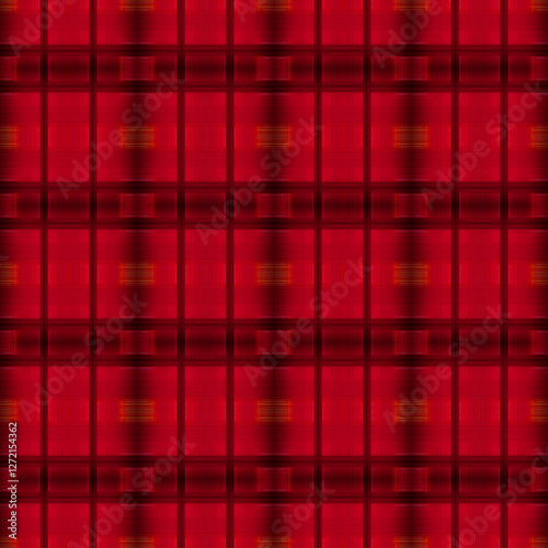 Seamless abstract geometric background in red, crimson colors.