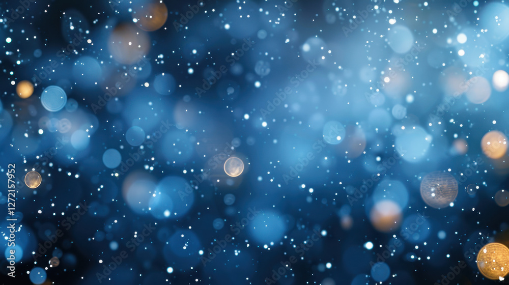 Obraz premium abstract blue background with particles