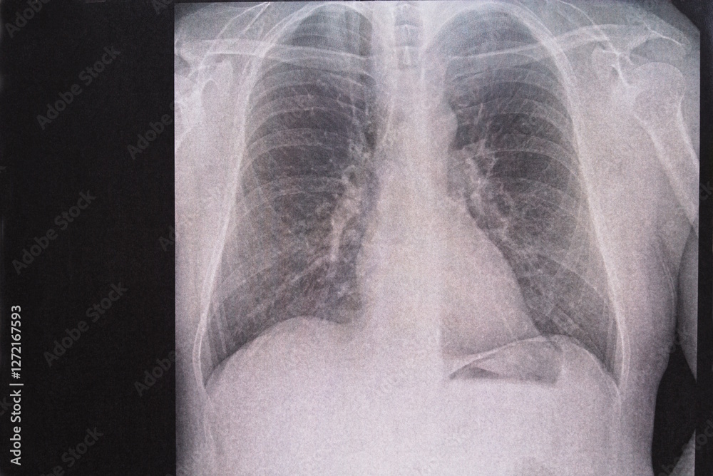 Lungenröntgen aus Gesundenuntersuchung - Thorax Lungenröntgen aus Gesundenuntersuchung - Thorax