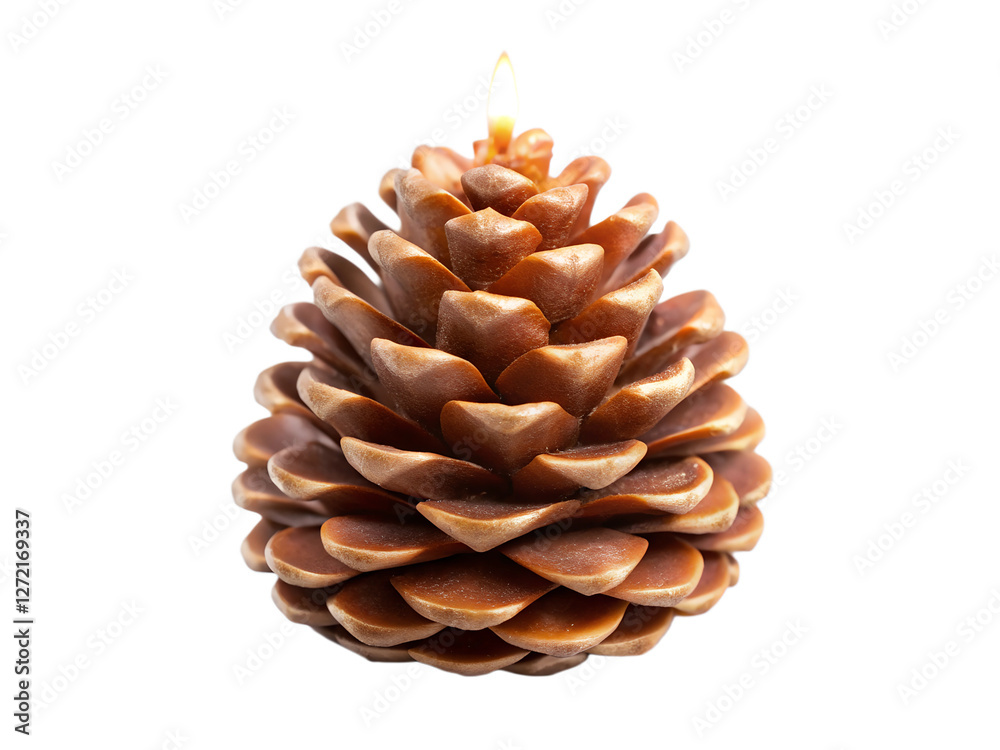 pine cone isolated on white background pine cone isolated on white background