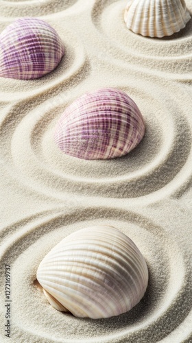 Zen Gardens Reimagined, Spiral Patterns in Futuristic Design