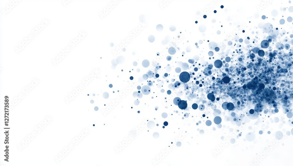 Abstract digital wave with halftone dots in blue and white creating a futuristic and dynamic design Abstract digital wave with halftone dots in blue and white creating a futuristic and dynamic design