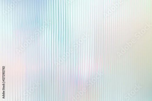 Bright iridescent wallpaper featuring a rippled glass texture. Abstract close-up design with a glowing effect.