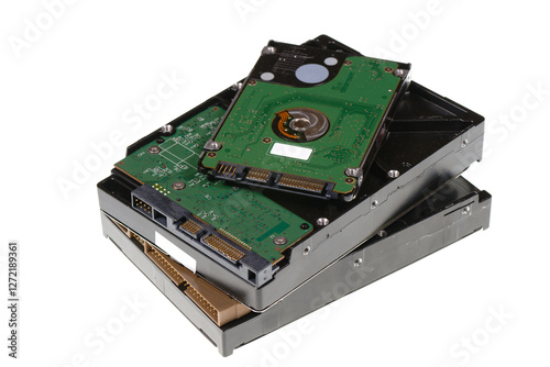 Isolated computer hard disk drives