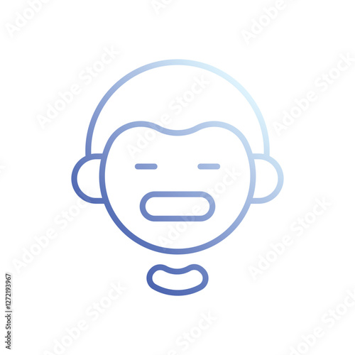 Soundless icons vector stock illustration.