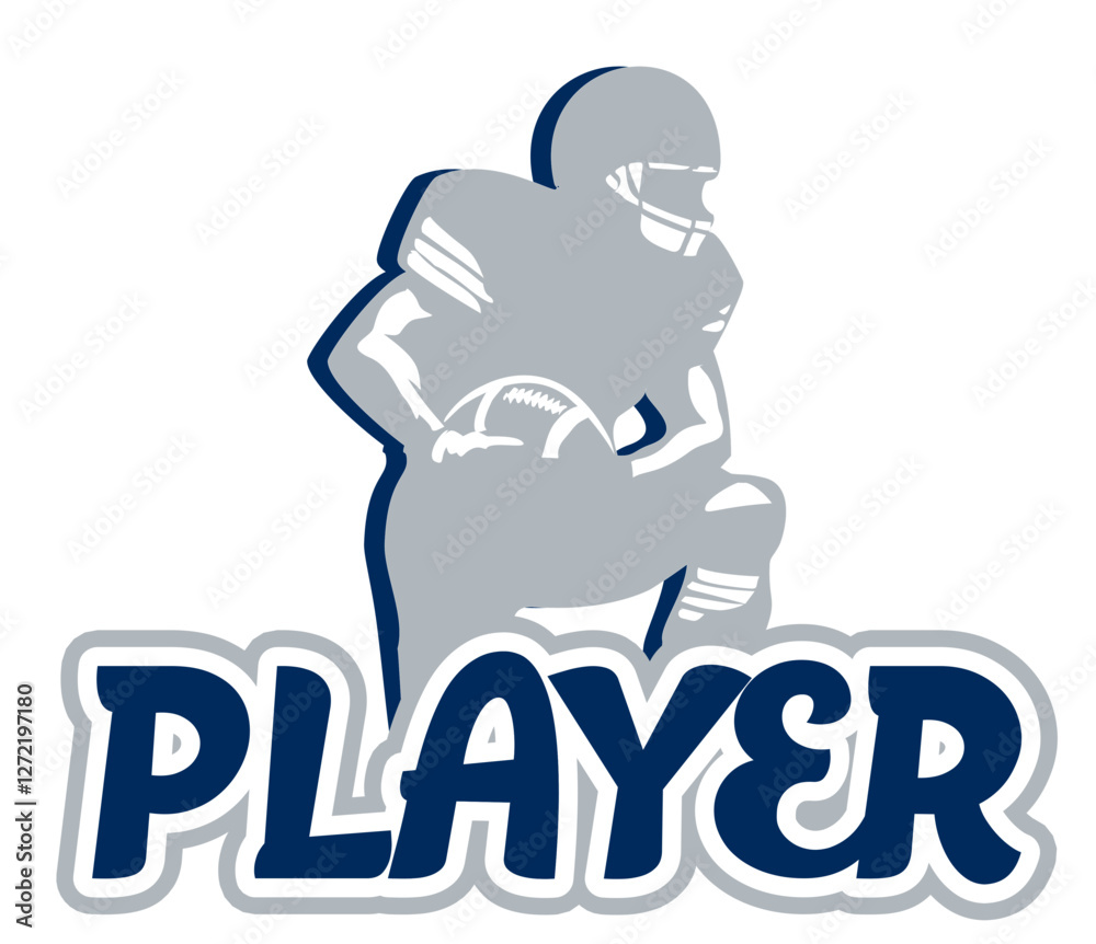 Navy blue and silver football player helmet, sport vector graphics, hockey, for street art - graffiti lettering typography - art illustration - multicolor - writen Navy blue and silver football player helmet, sport vector graphics, hockey, for street art - graffiti lettering typography - art illustration - multicolor - writen