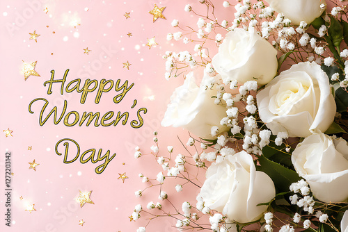 women's day flowers best wishes