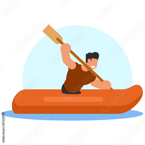 canoeing river