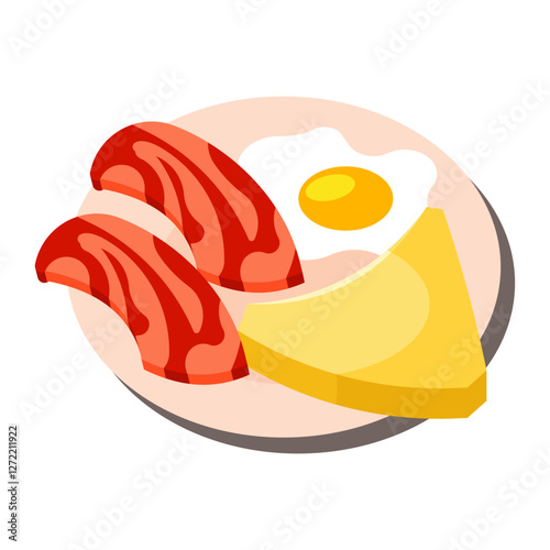 fried eggs breakfast