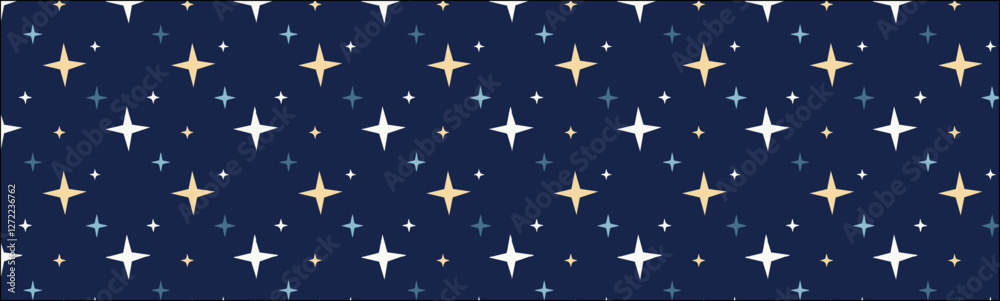 Stars print vector background Stars print vector background