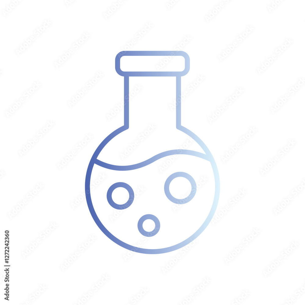 Chemistry icon vector stock illustration Chemistry icon vector stock illustration