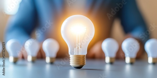 Bright Idea Among Many Other Ideas