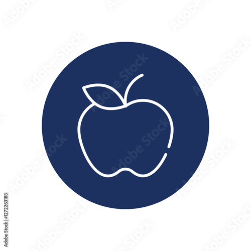 Apple  icon vecto stock illustration