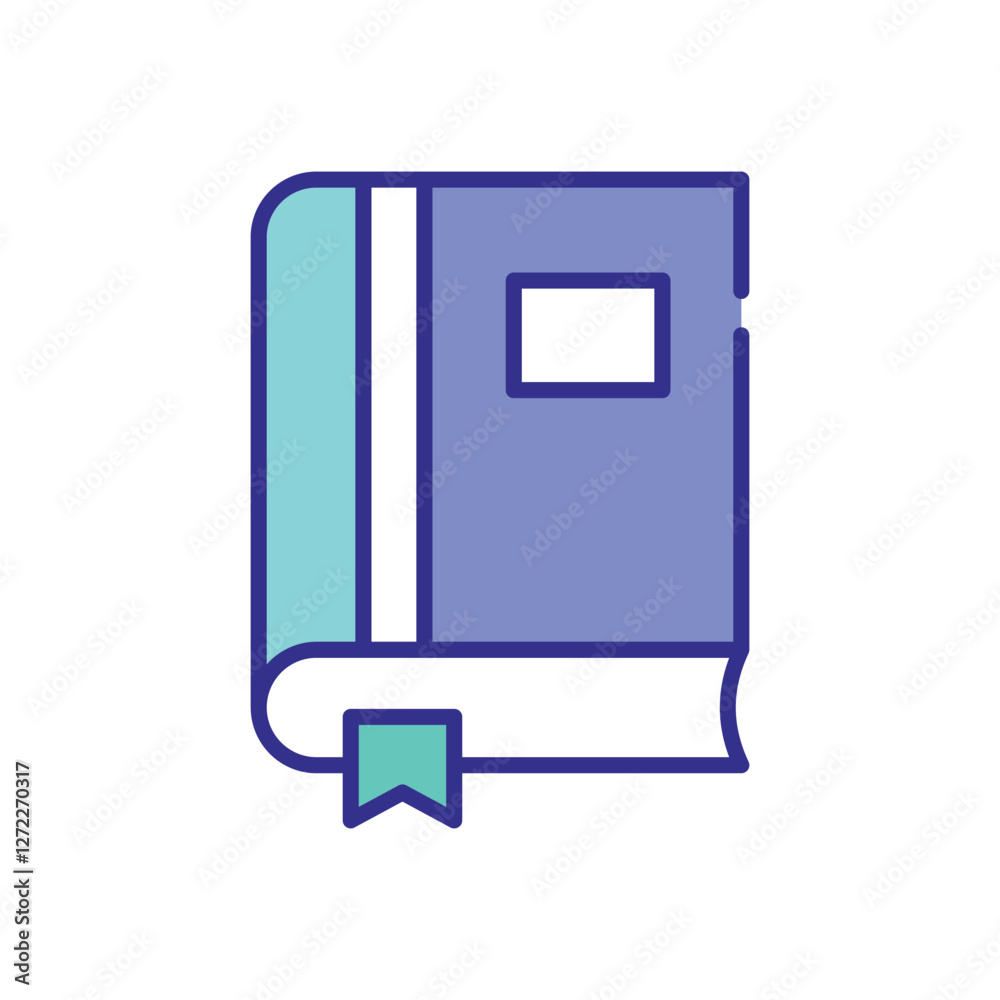 Book icon vecto stock illustration Book icon vecto stock illustration