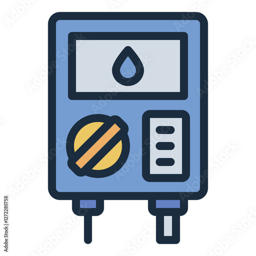 Irrigation meter control panel helps in managing water flow and usage efficiently