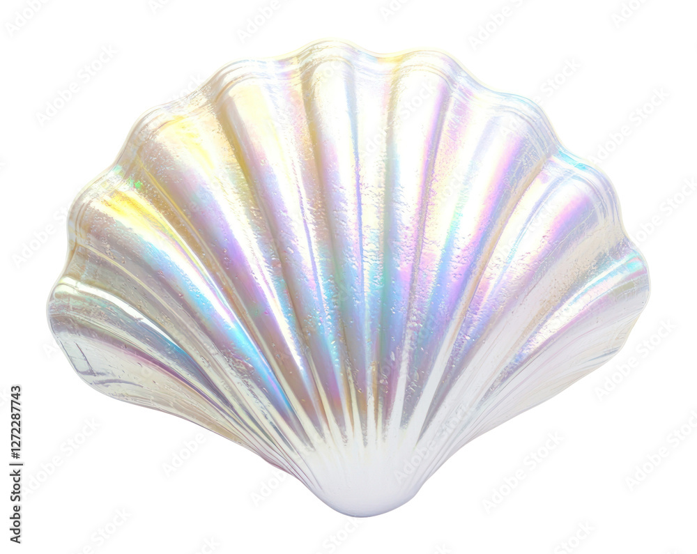 Fototapeta premium PNG White shell seashell beach invertebrate.
