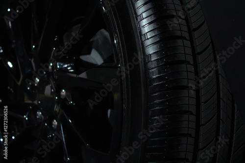 car wheel and tire