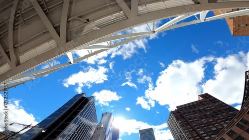 NYC Driving 2336 WTC Up New York City New York