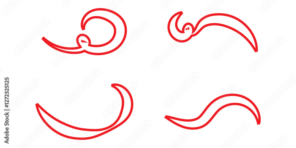 swooshes tails icon. Retro swooshes and swoop icon. swooshes tails icon. Retro swooshes and swoop icon.
