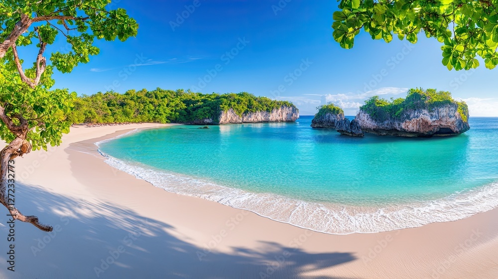 Secluded Tropical Beach Cove Paradise Island Getaway Secluded Tropical Beach Cove Paradise Island Getaway