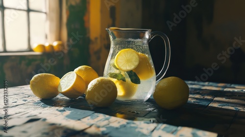 Lemonade Pitcher, Rustic Studio