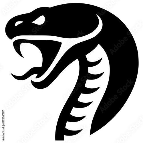Anaconda logo silhouette