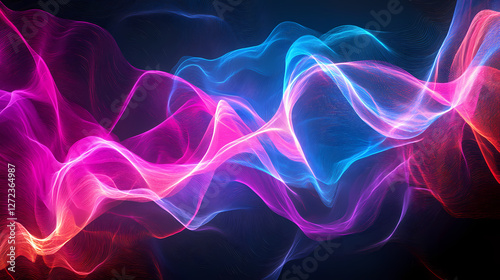 vibrant neon plasma