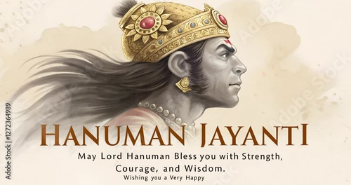 Quotes Illustration on Hanuman Jayanti
