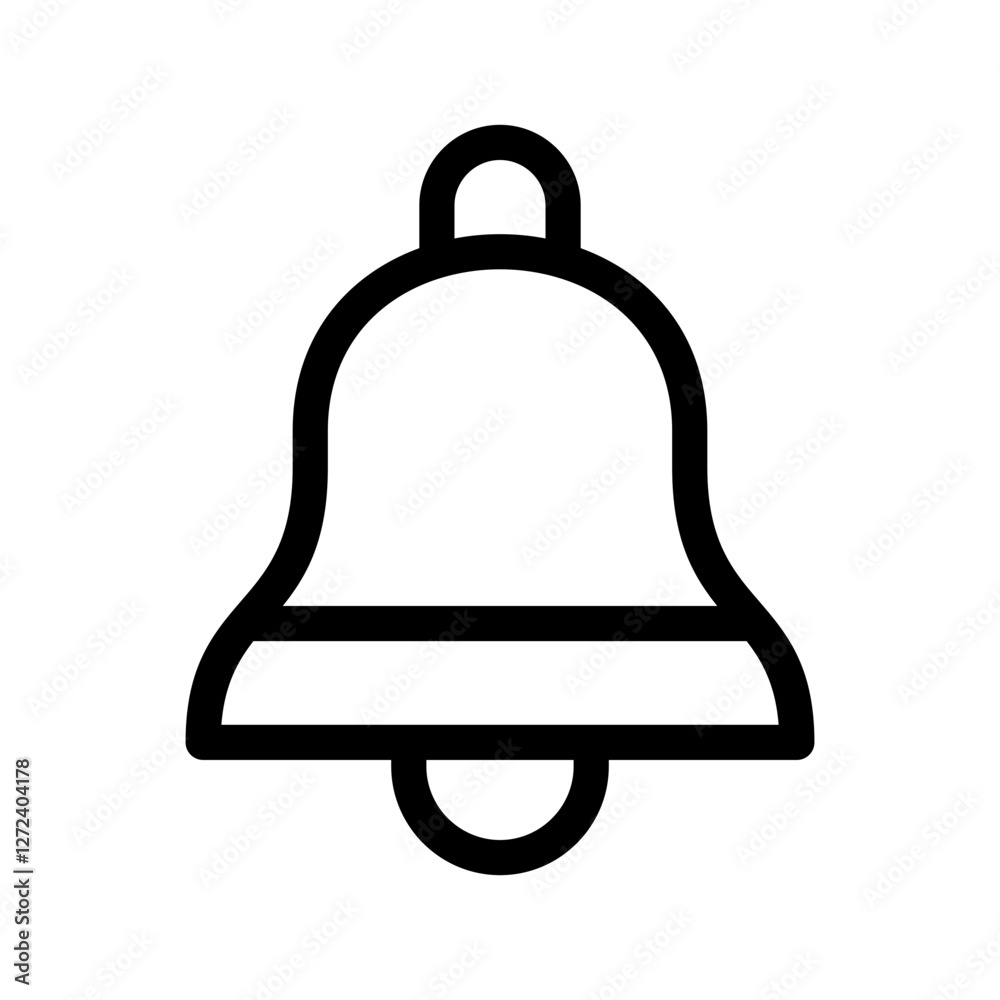 Bell Icon Vector Symbol Design Illustration Bell Icon Vector Symbol Design Illustration