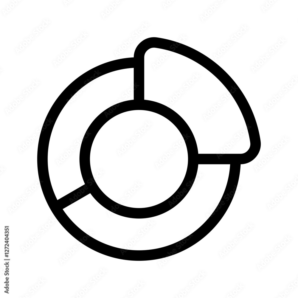 Diagram Icon Vector Symbol Design Illustration Diagram Icon Vector Symbol Design Illustration