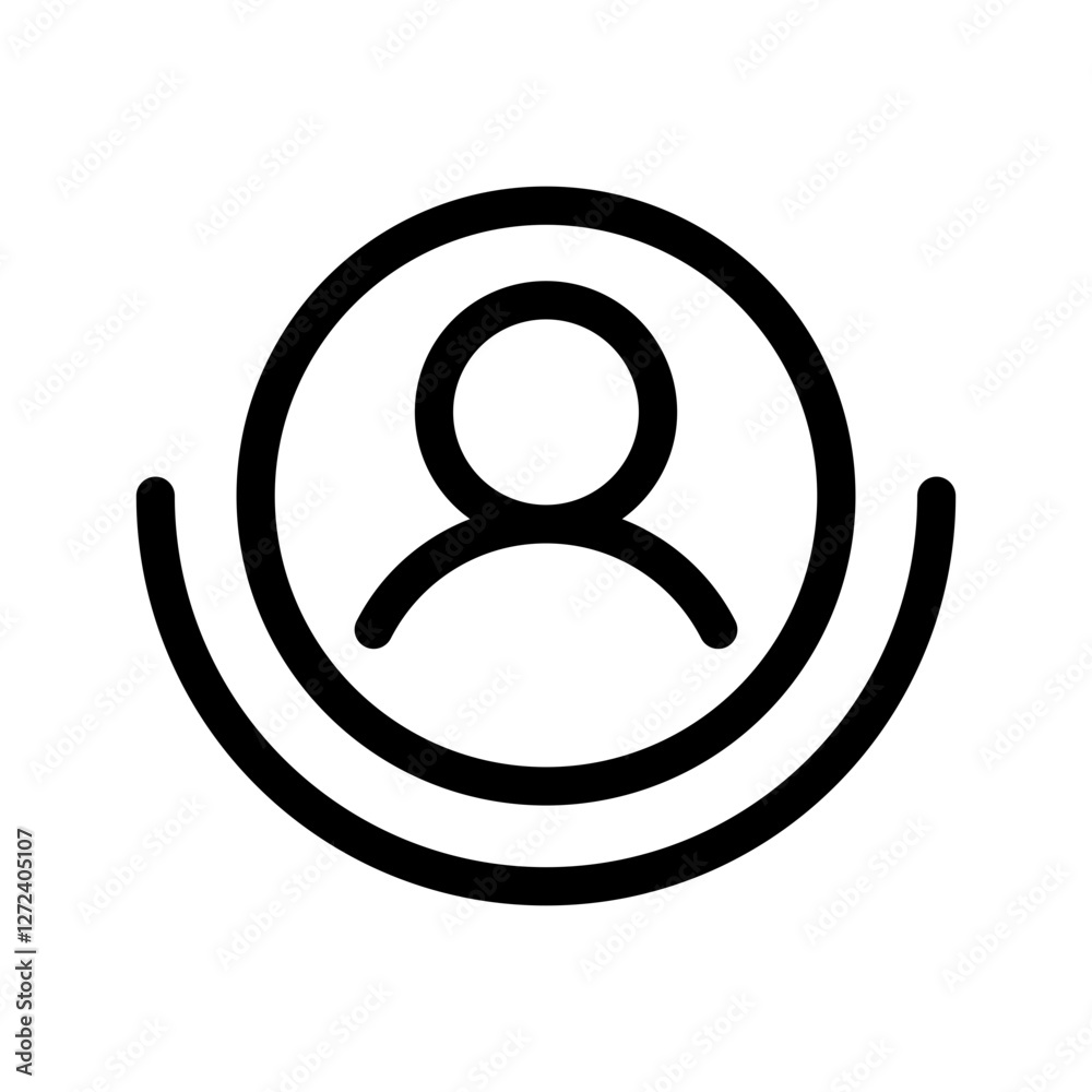 Profile Icon Vector Symbol Design Illustration Profile Icon Vector Symbol Design Illustration