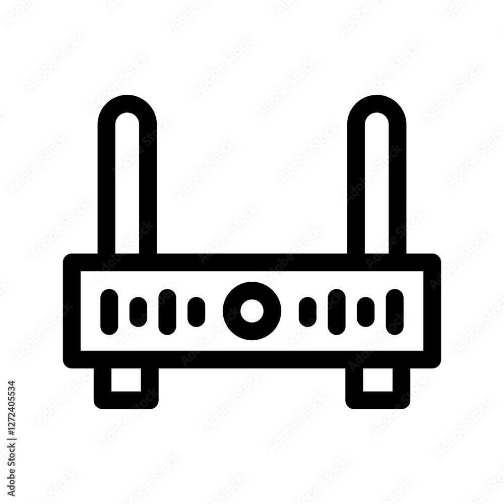 Modem Icon Vector Symbol Design Illustration Modem Icon Vector Symbol Design Illustration