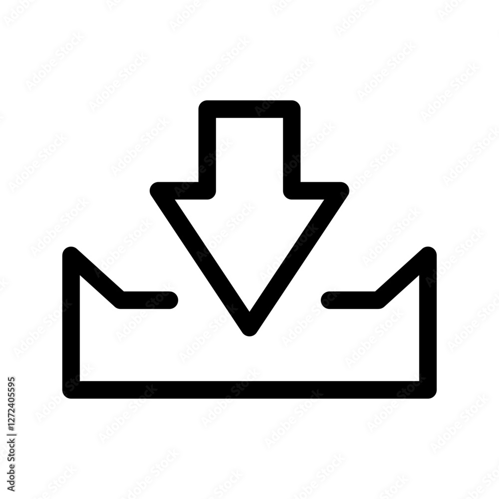 Download Icon Vector Symbol Design Illustration Download Icon Vector Symbol Design Illustration