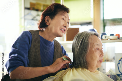 日本の美容師
