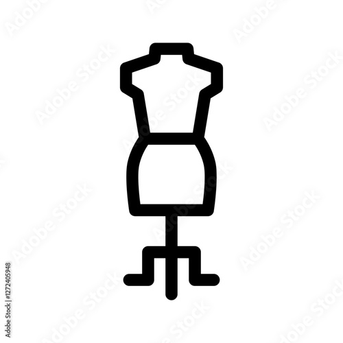 Mannequin Icon Vector Symbol Design Illustration