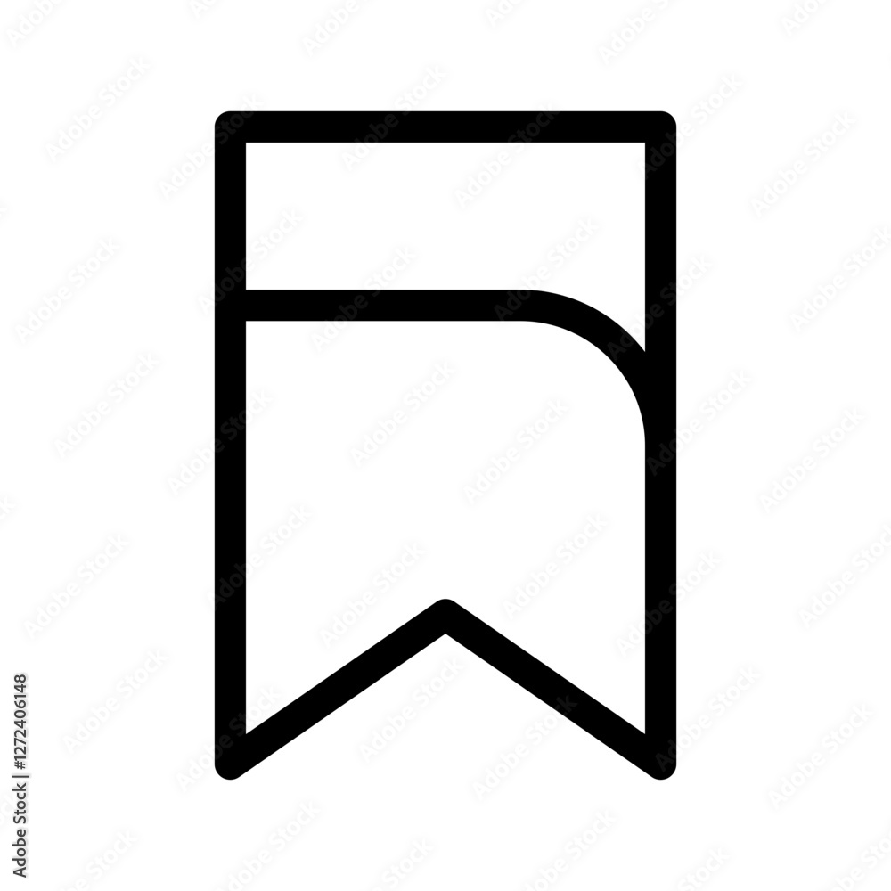 Bookmark Icon Vector Symbol Design Illustration Bookmark Icon Vector Symbol Design Illustration