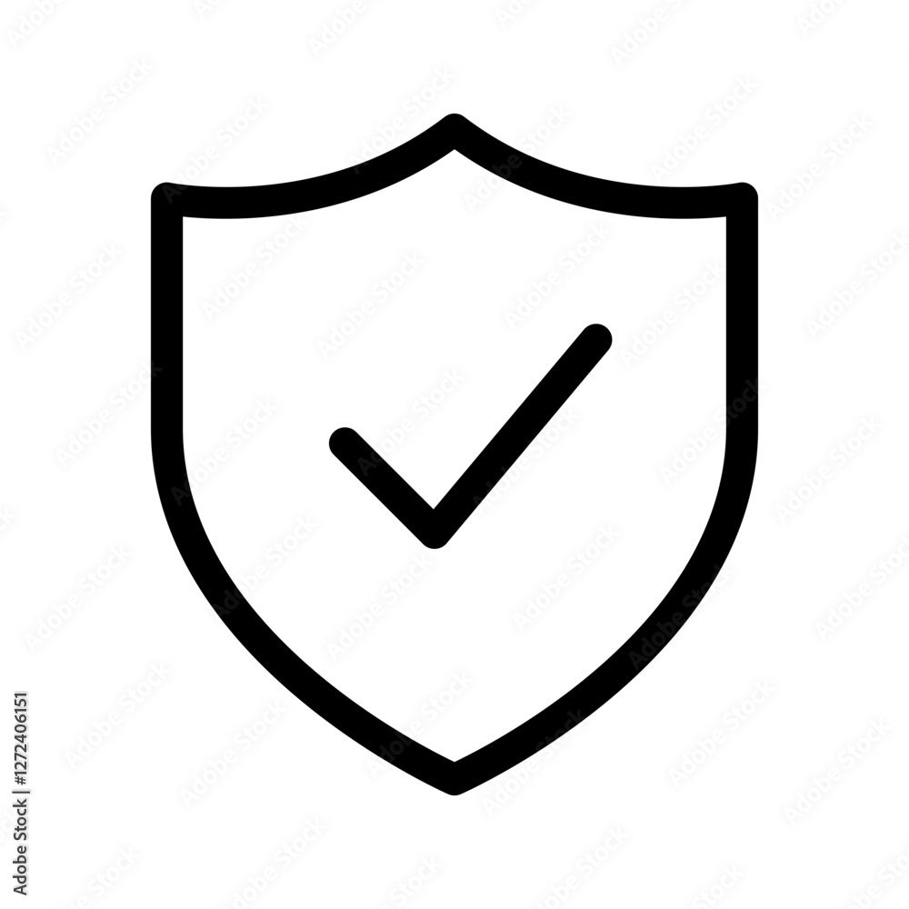 Trust Icon Vector Symbol Design Illustration Trust Icon Vector Symbol Design Illustration