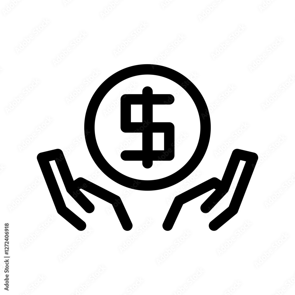 Wealth Icon Vector Symbol Design Illustration Wealth Icon Vector Symbol Design Illustration