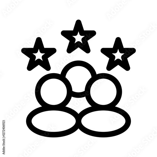 Customer Icon Vector Symbol Design Illustration