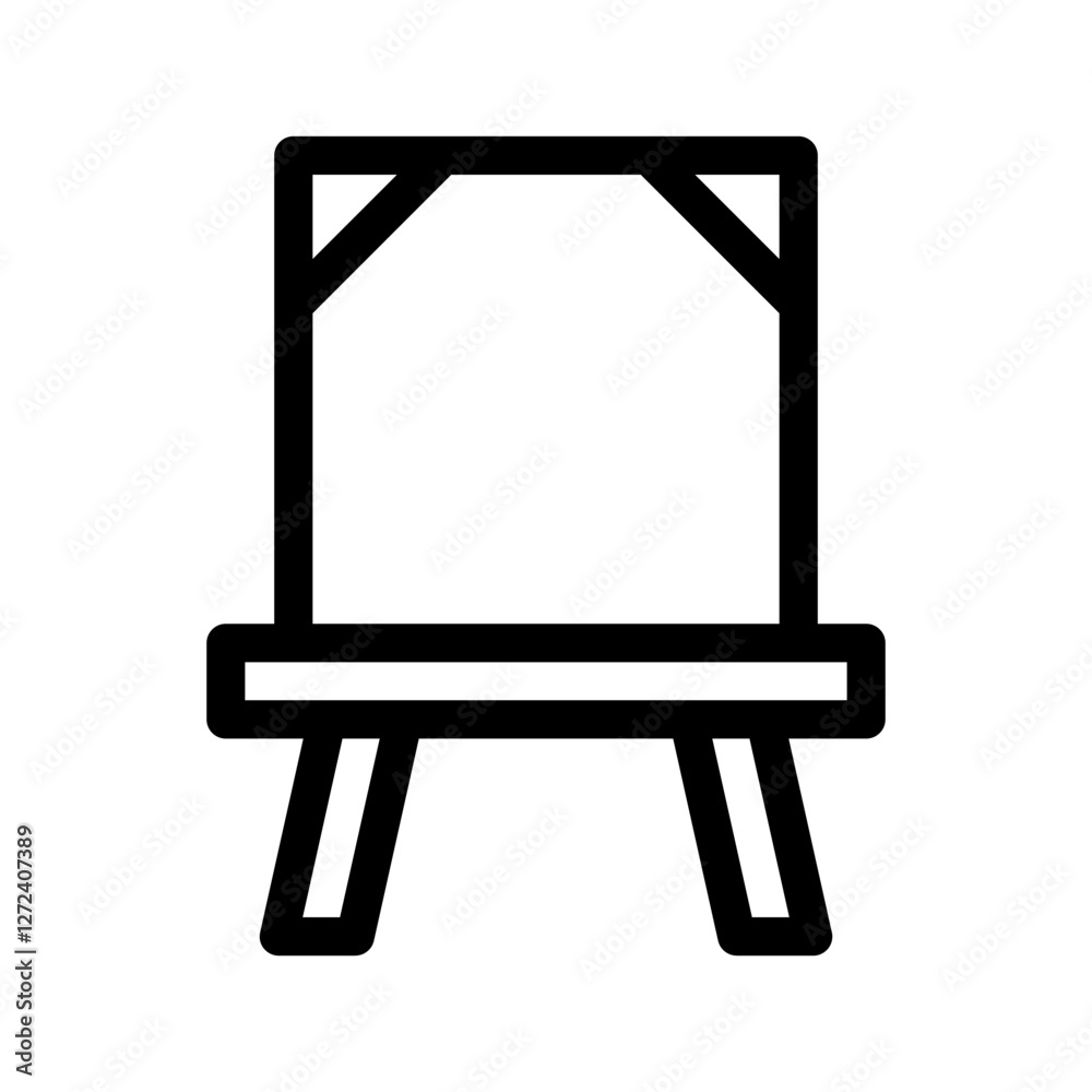Canvas Icon Vector Symbol Design Illustration Canvas Icon Vector Symbol Design Illustration