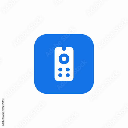 remote control icon sign vector