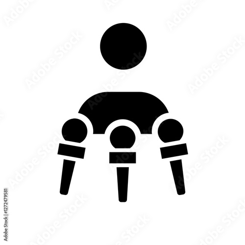 question Fame Solid Icon