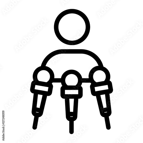 question Fame Line icon