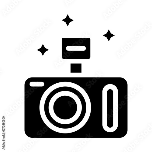 Blitz camera Fame Solid icon