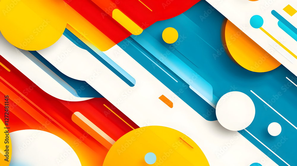 Obraz premium Abstract background modern technology future graphics, gradient abstract PPT background