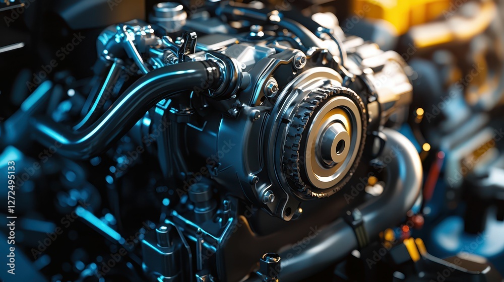 Sleek and Modern Engine Design with Robust and Protective Features Sleek and Modern Engine Design with Robust and Protective Features