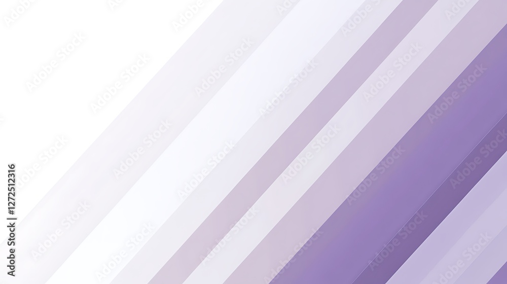 Obraz premium Abstract Diagonal Lines in Shades of Purple and White