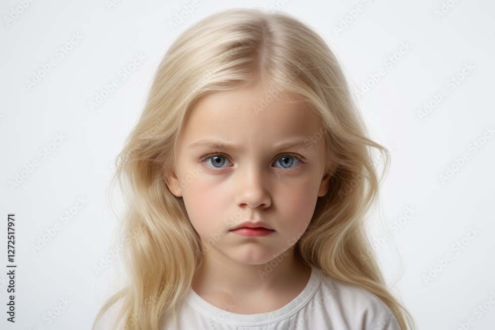 blond girl with blue eyes and long blond hair looking at the camera blond girl with blue eyes and long blond hair looking at the camera