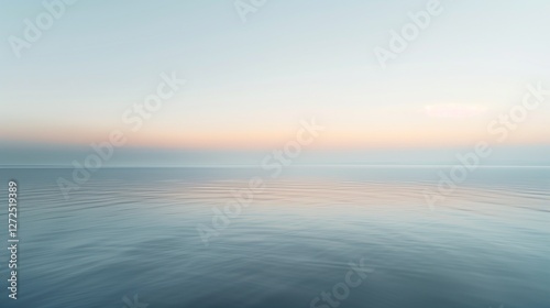 A subtle Gaussian blur creating a gentle gradient from light gray to white, evoking a minimalist and serene atmosphere. photo