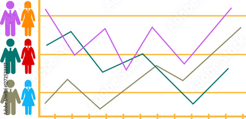 People Demographic Infographic